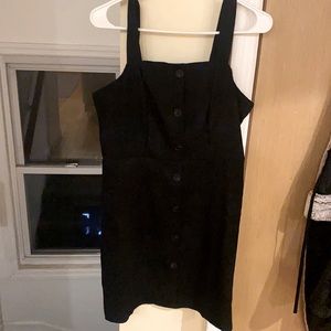 Black Button Down Dress